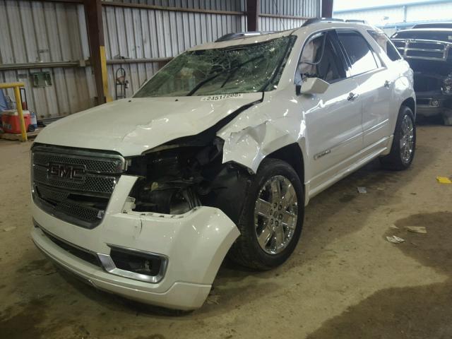 1GKKRTKD0GJ247950 - 2016 GMC ACADIA DEN WHITE photo 2