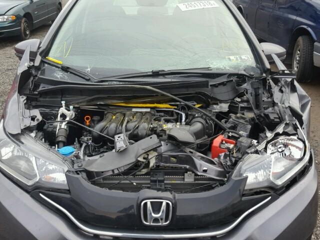 JHMGK5H70GS014016 - 2016 HONDA FIT EX GRAY photo 7