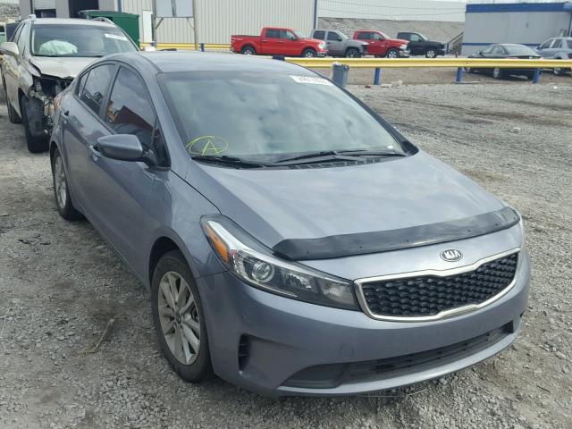 3KPFL4A78HE130762 - 2017 KIA FORTE LX BLACK photo 1