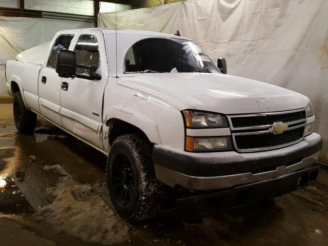 1GCHK23D26F224660 - 2006 CHEVROLET SILVERADO WHITE photo 1