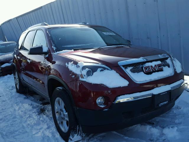 1GKKVPED4BJ147907 - 2011 GMC ACADIA SLE RED photo 1