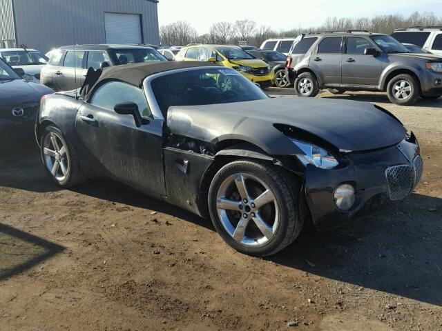 1G2MB35BX7Y125286 - 2007 PONTIAC SOLSTICE BLACK photo 1