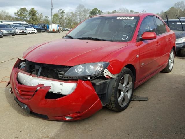 JM1BK323761515365 - 2006 MAZDA 3 S RED photo 2