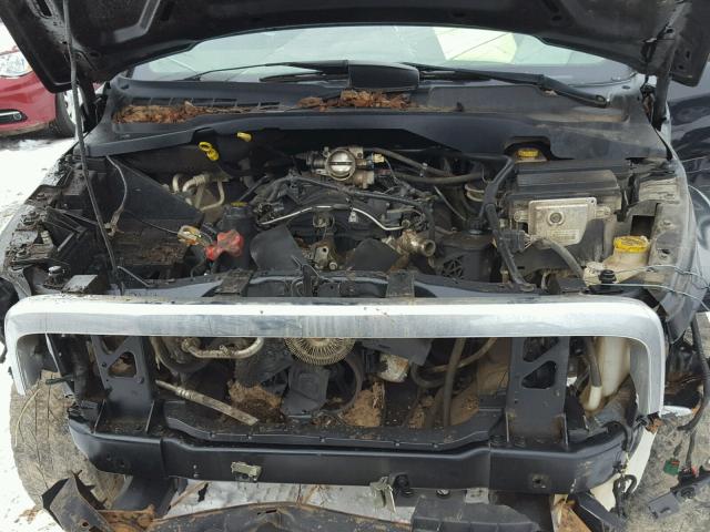 1D4HB38N54F147340 - 2004 DODGE DURANGO ST BLACK photo 7