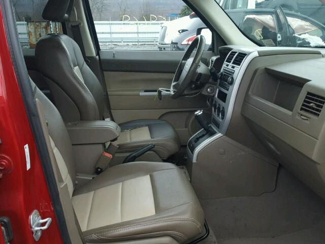 1J8FF48W08D512525 - 2008 JEEP PATRIOT LI RED photo 5