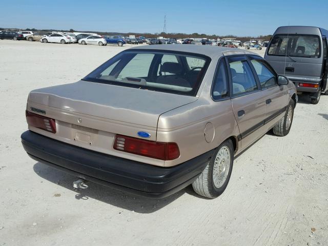 1FACP50U0MG196954 - 1991 FORD TAURUS L TAN photo 4