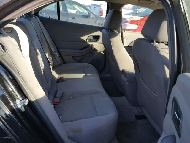 1G11B5SA5DF183490 - 2013 CHEVROLET MALIBU LS შავი ფოტო 6