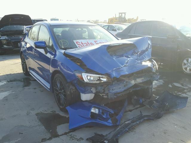 JF1VA2V65G9814667 - 2016 SUBARU WRX STI BLUE photo 1