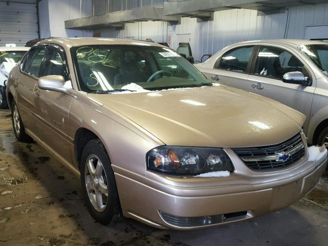 2G1WH52K649353815 - 2004 CHEVROLET IMPALA LS GOLD photo 1