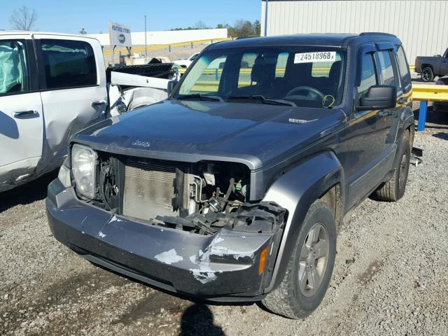 1C4PJLAK5CW148594 - 2012 JEEP LIBERTY SP GRAY photo 2