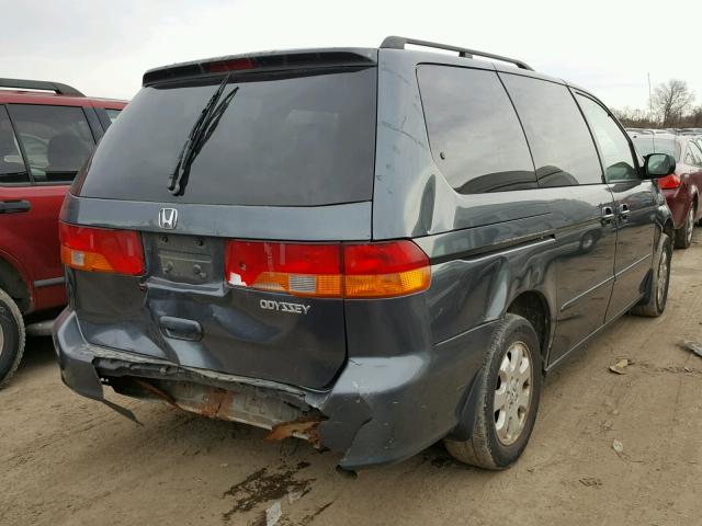 5FNRL18923B059211 - 2003 HONDA ODYSSEY EX GRAY photo 4