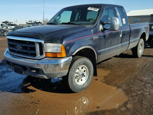 1FTNX21L0YEB80083 - 2000 FORD F250 SUPER BLACK photo 2