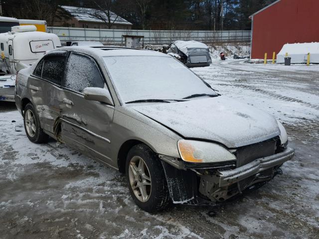 2HGES26773H595821 - 2003 HONDA CIVIC EX GOLD photo 1