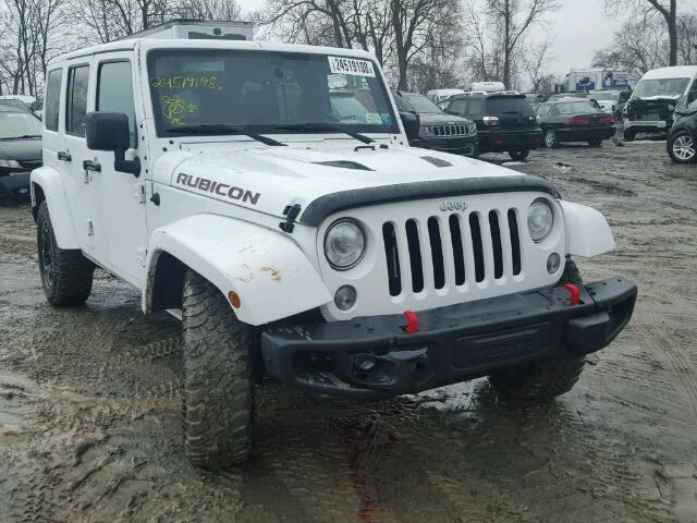 1C4HJWFG3HL505094 - 2017 JEEP WRANGLER U WHITE photo 1