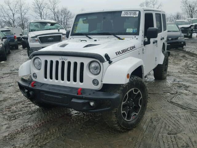 1C4HJWFG3HL505094 - 2017 JEEP WRANGLER U WHITE photo 2