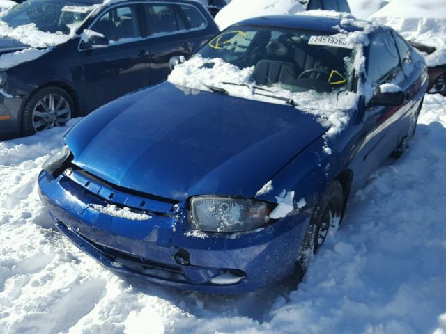 1G1JC12F337150630 - 2003 CHEVROLET CAVALIER BLUE photo 2