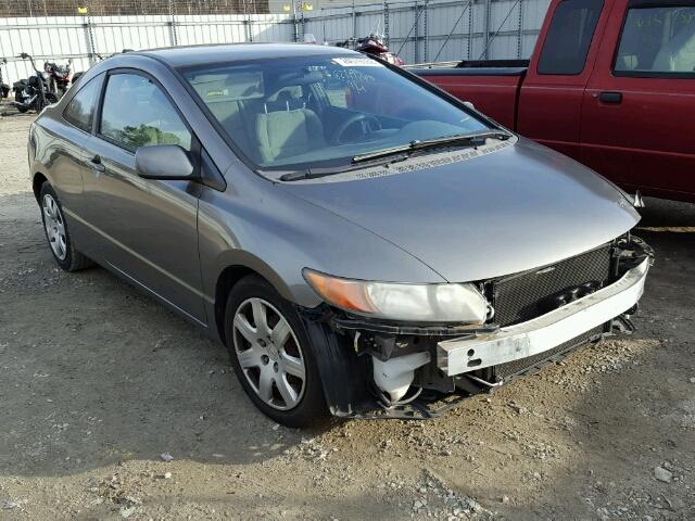 2HGFG12647H527379 - 2007 HONDA CIVIC LX TAN photo 1