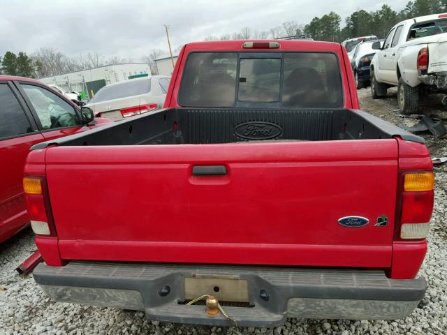 1FTYR14V6XPB87315 - 1999 FORD RANGER SUP RED photo 9