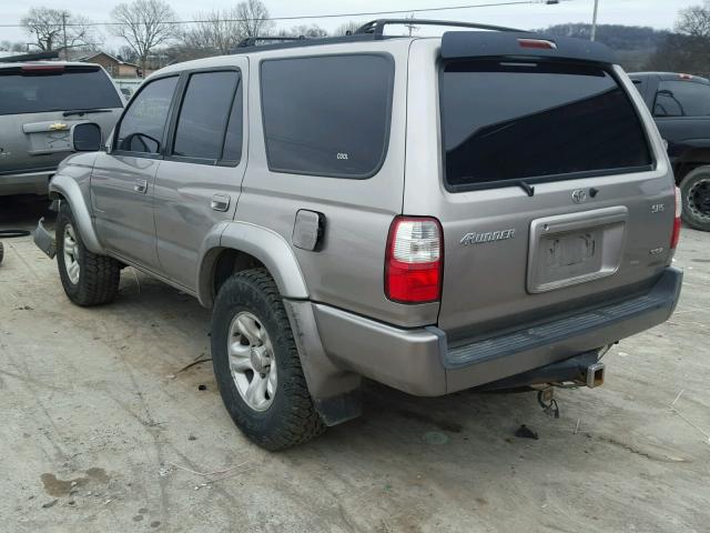 JT3GN86R820241610 - 2002 TOYOTA 4RUNNER SR GRAY photo 3