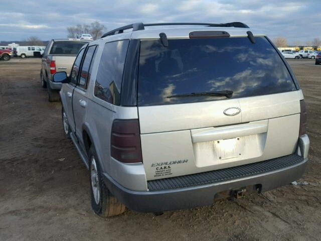 1FMDU73K54UA12389 - 2004 FORD EXPLORER X SILVER photo 3