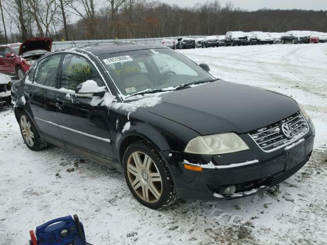 WVWTU63B65E065625 - 2005 VOLKSWAGEN PASSAT GLX BLACK photo 1