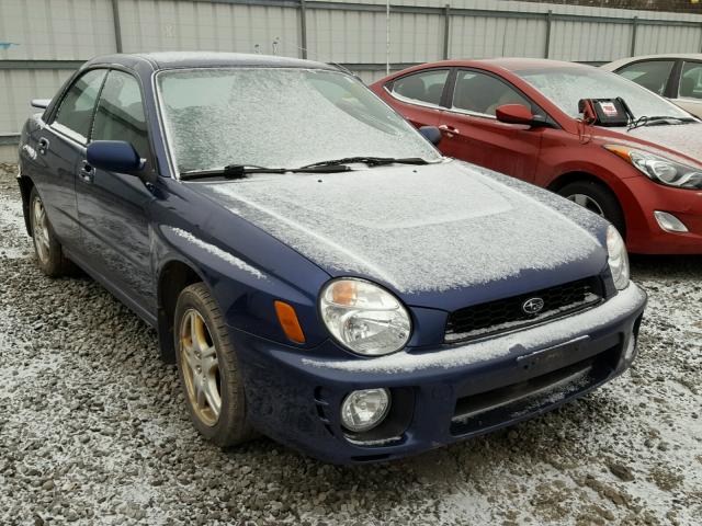 JF1GD67532H514748 - 2002 SUBARU IMPREZA RS BLUE photo 1