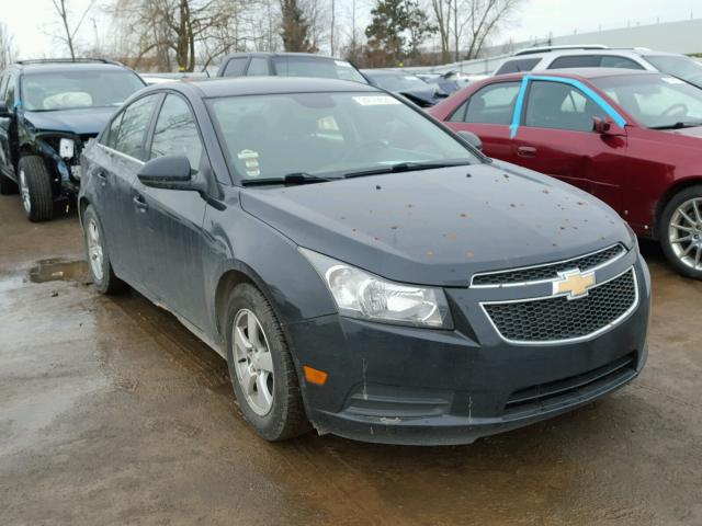 1G1PF5SC4C7389618 - 2012 CHEVROLET CRUZE LT BLACK photo 1