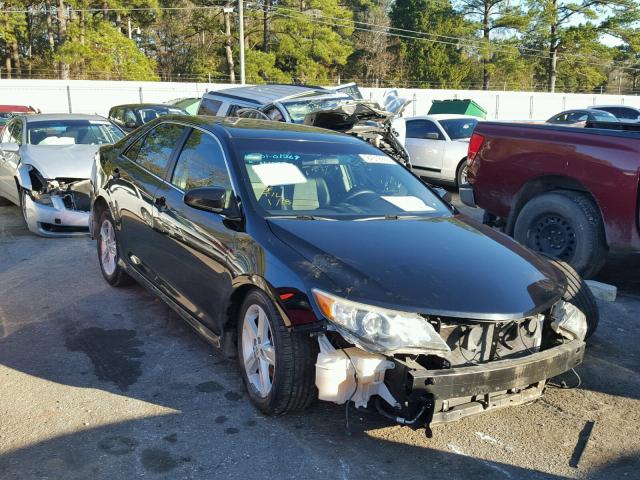 4T1BF1FK9CU076749 - 2012 TOYOTA CAMRY BASE BLACK photo 1