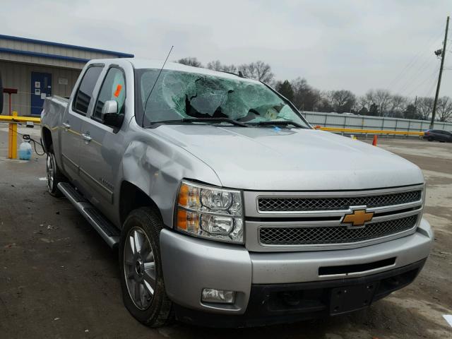 3GCPKTE71DG302771 - 2013 CHEVROLET SILVERADO SILVER photo 9