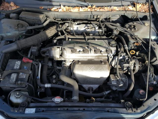 JHMCG66811C007840 - 2001 HONDA ACCORD EX GREEN photo 7