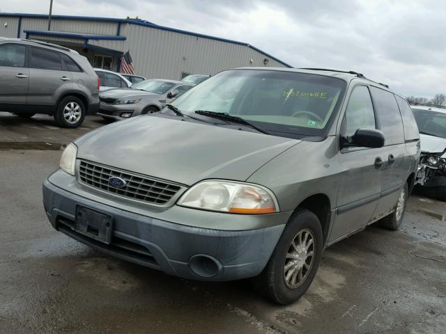 2FMZA51441BB49249 - 2001 FORD WINDSTAR L GREEN photo 2