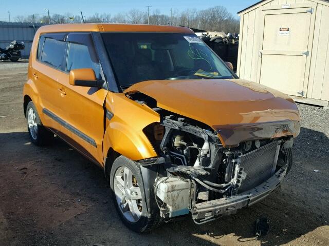 KNDJT2A21B7257511 - 2011 KIA SOUL + ORANGE photo 1