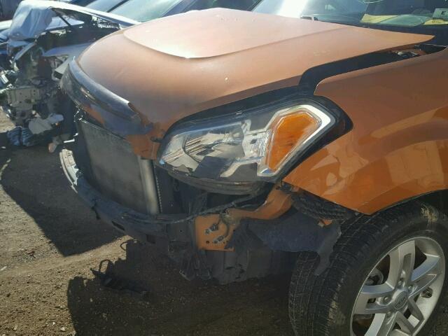 KNDJT2A21B7257511 - 2011 KIA SOUL + ORANGE photo 9