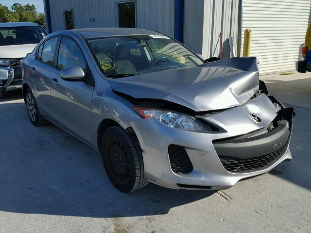 JM1BL1U78D1807637 - 2013 MAZDA 3 I GRAY photo 1