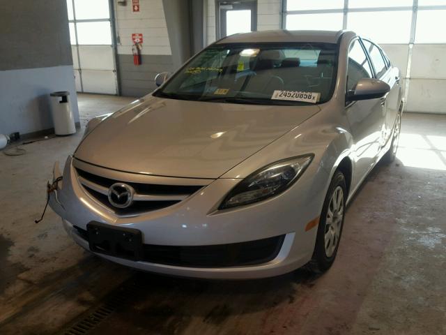 1YVHZ8BH7D5M16088 - 2013 MAZDA 6 SPORT SILVER photo 2