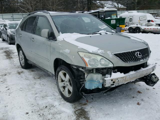 JTJGA31U540022349 - 2004 LEXUS RX 330 SILVER photo 1