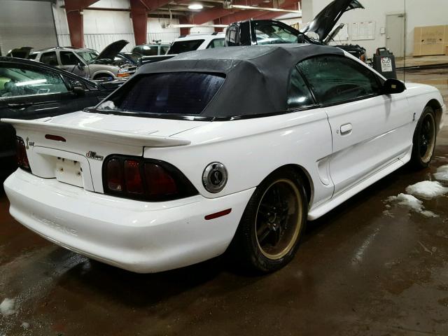 1FALP45X8VF190081 - 1997 FORD MUSTANG GT WHITE photo 4