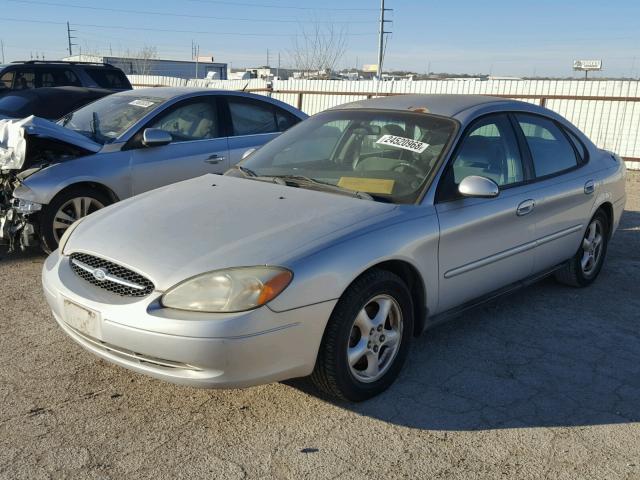 1FAFP552X3A205133 - 2003 FORD TAURUS SES SILVER photo 2