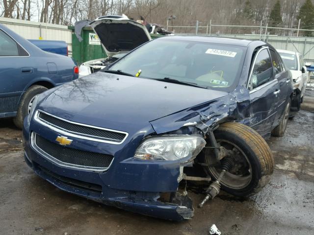 1G1ZC5E00CF241359 - 2012 CHEVROLET MALIBU 1LT 蓝色 照片 2