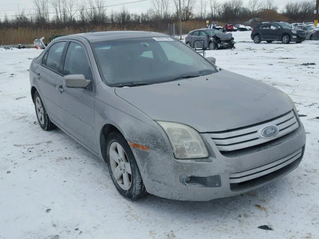 3FAHP07Z58R179320 - 2008 FORD FUSION SE GRAY photo 1