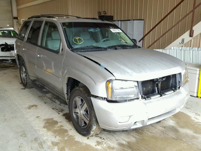 1GNDS13S872112386 - 2007 CHEVROLET TRAILBLAZE SILVER photo 1