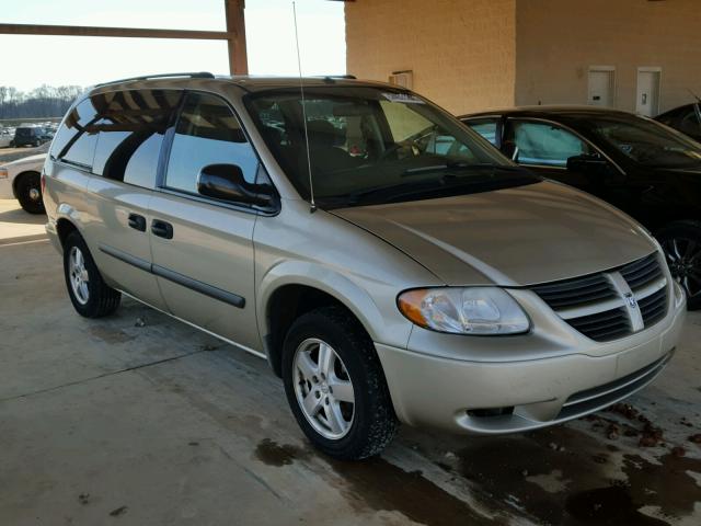 1D4GP24R66B555274 - 2006 DODGE GRAND CARA BEIGE photo 1