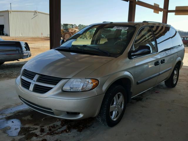 1D4GP24R66B555274 - 2006 DODGE GRAND CARA BEIGE photo 2