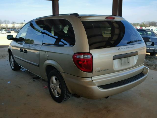 1D4GP24R66B555274 - 2006 DODGE GRAND CARA BEIGE photo 3