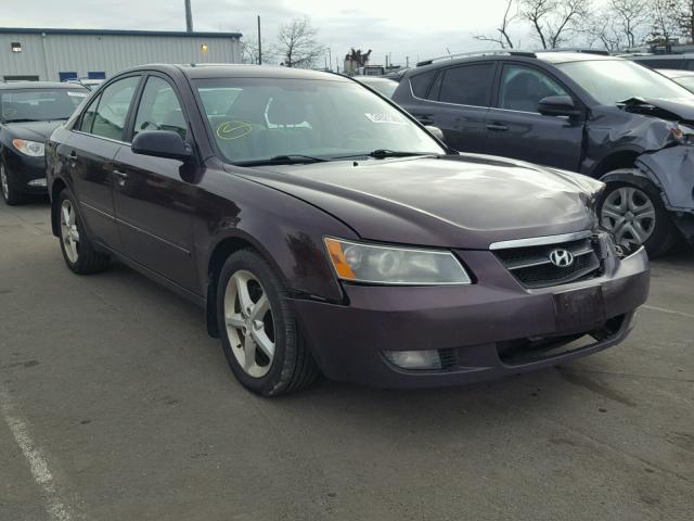 5NPEU46F86H033532 - 2006 HYUNDAI SONATA GLS BURGUNDY photo 1