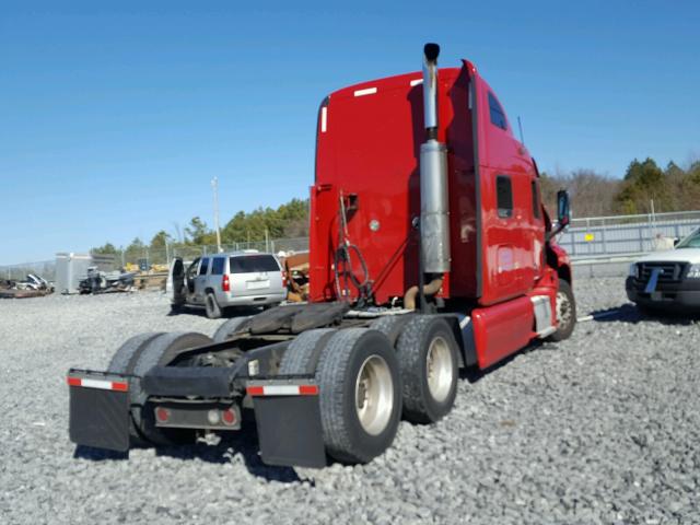 1XP7D49X1AD103544 - 2010 PETERBILT 387 RED photo 4