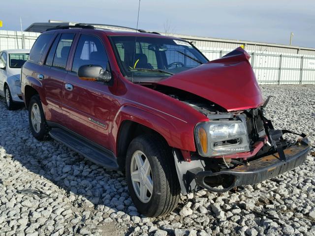 1GNDT13S332368751 - 2003 CHEVROLET TRAILBLAZE MAROON photo 1