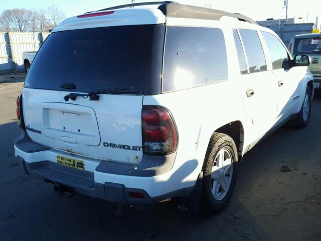 1GNET16S936175822 - 2003 CHEVROLET TRAILBLAZE WHITE photo 4