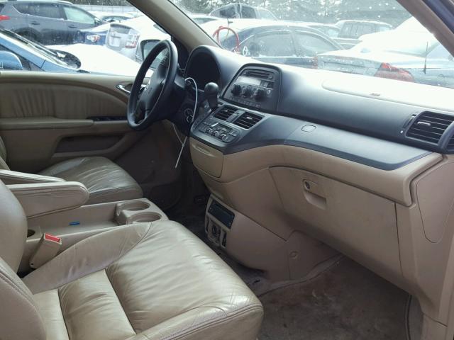 5FNRL38795B015817 - 2005 HONDA ODYSSEY EX GOLD photo 5