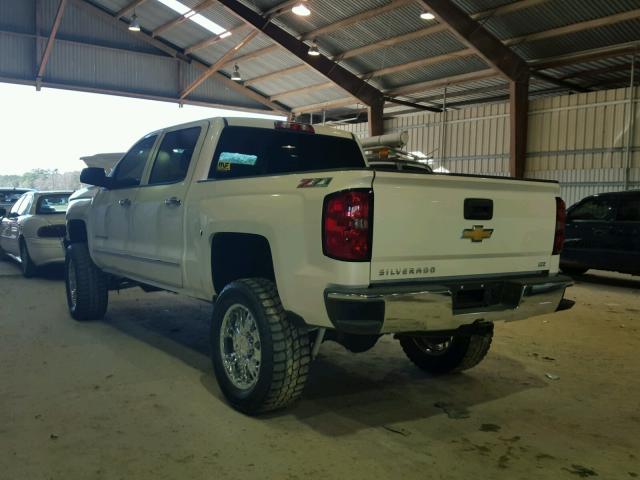 3GCUKSEC0EG274294 - 2014 CHEVROLET SILVERADO WHITE photo 3